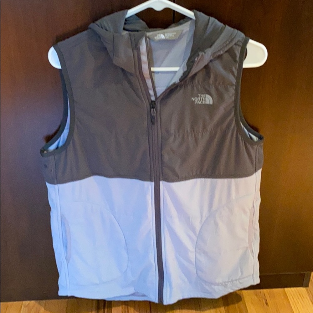 North Face women’s hooded vest - medium